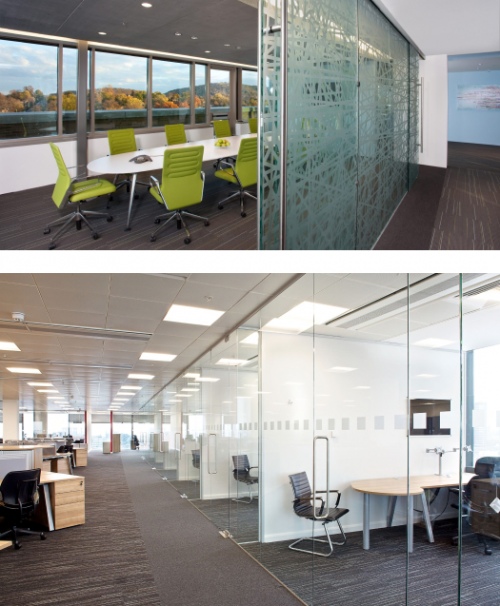 Перегородки стеклянные для переговорных